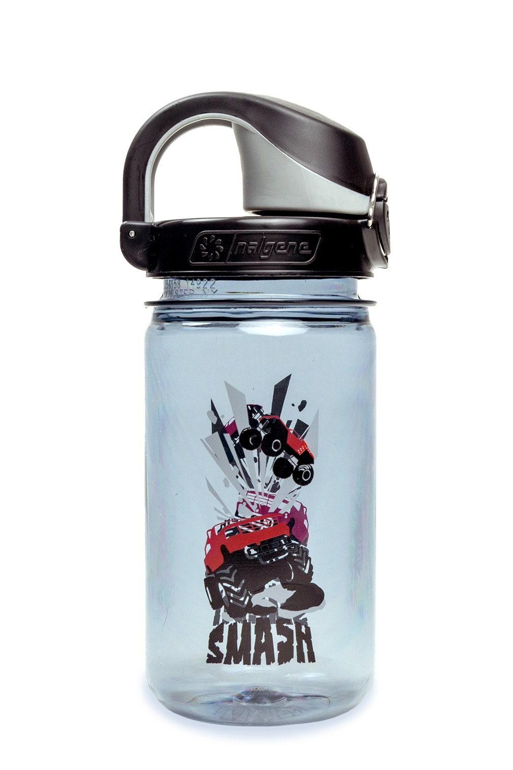 Nalgene product detail: 12oz On-The-Fly Kids Lock-Top Bottle with Graphics I3 — 12oz On-The-Fly Kids Lock-Top Bottle with Graphics