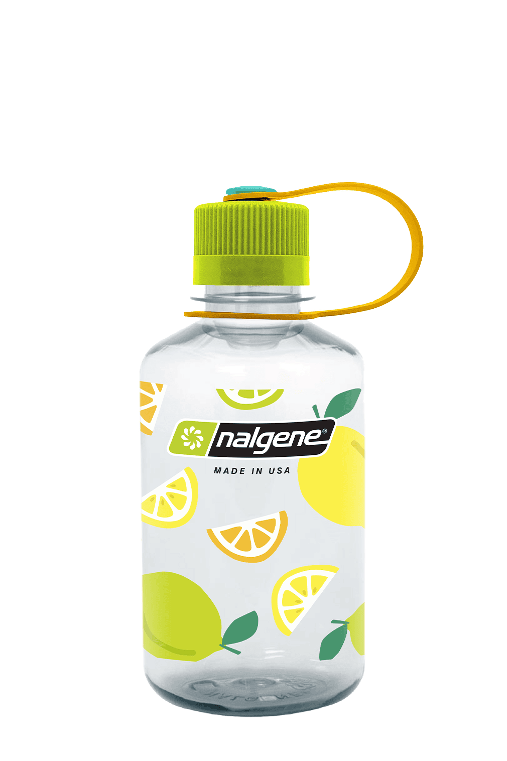 Nalgene product view: 16oz Narrow Mouth Fruit Print Bottles M0 — 16oz Narrow Mouth Fruit Print Bottles