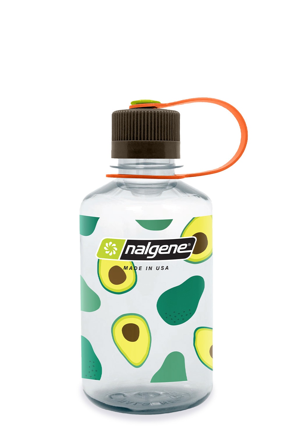 Nalgene product view: 16oz Narrow Mouth Fruit Print Bottles R1 — 16oz Narrow Mouth Fruit Print Bottles