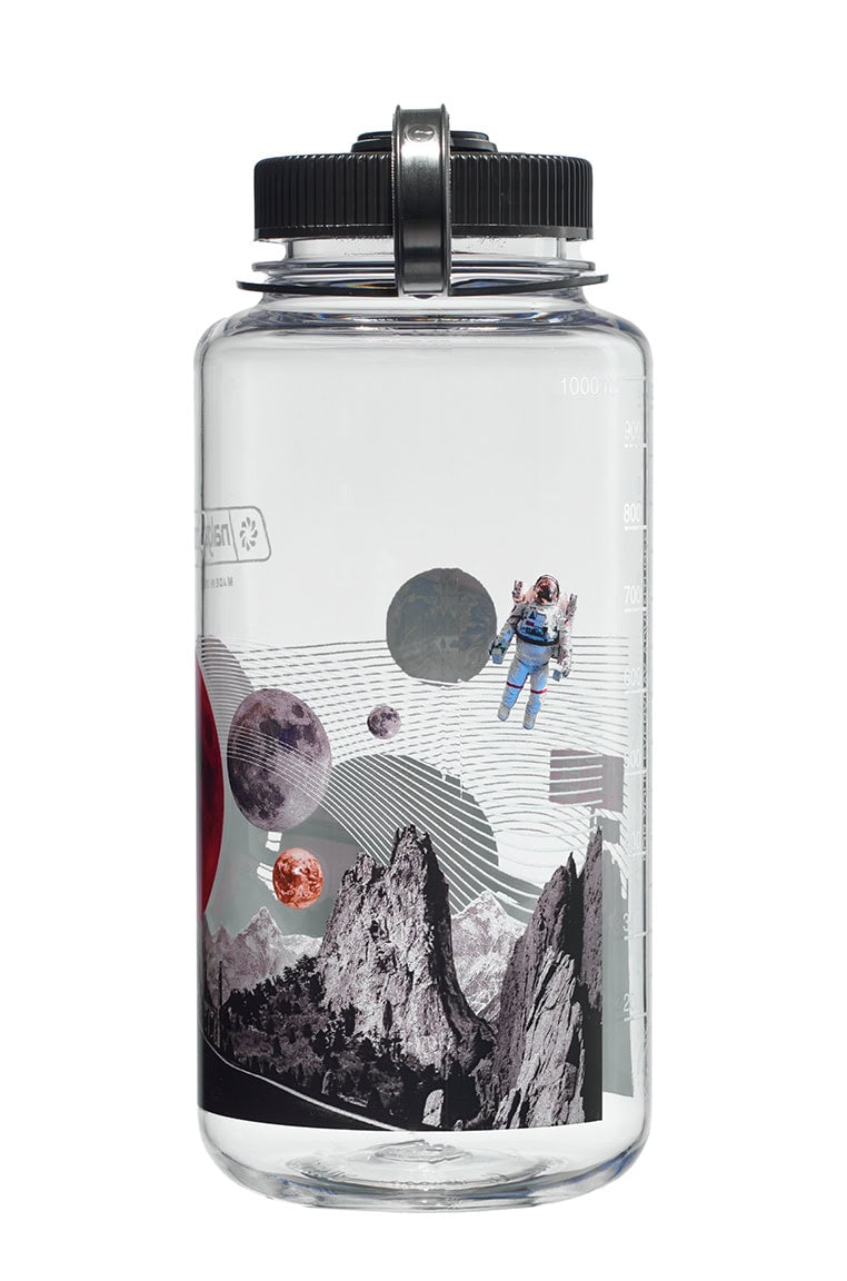 Nalgene product view: 32oz Wide Mouth Surrealist Bottles L0 — 32oz Wide Mouth Surrealist Bottles