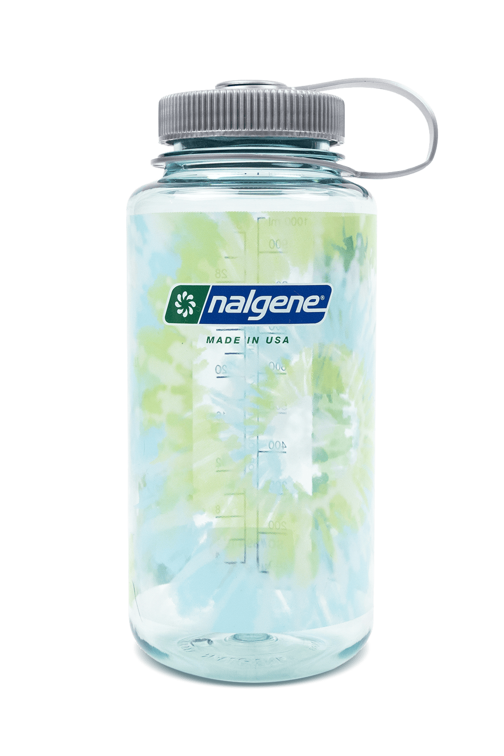Nalgene product view: 32oz Wide Mouth Tie-Dye Print Bottles Q6 — 32oz Wide Mouth Tie-Dye Print Bottles