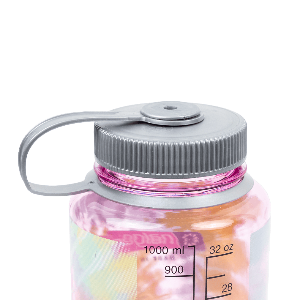 Nalgene product image: 32oz Wide Mouth Tie-Dye Print Bottles Q6 — 32oz Wide Mouth Tie-Dye Print Bottles