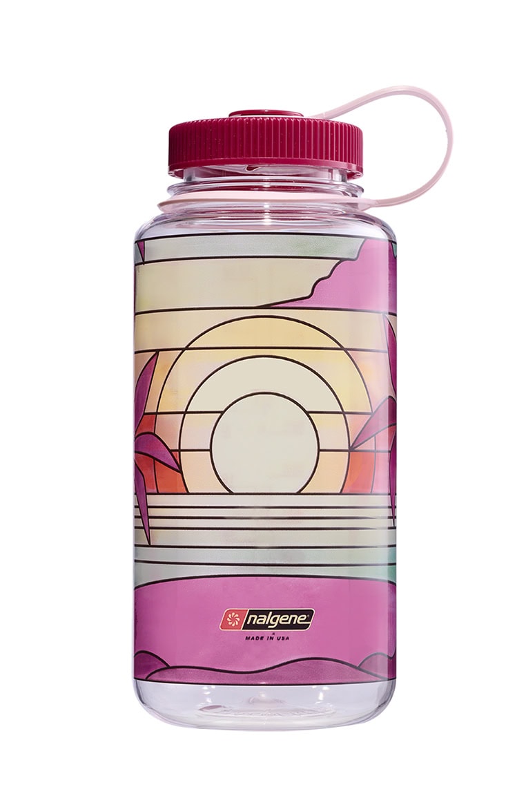 Nalgene product image: 32oz Wide Mouth Stained Glass Print Bottles X1 — 32oz Wide Mouth Stained Glass Print Bottles