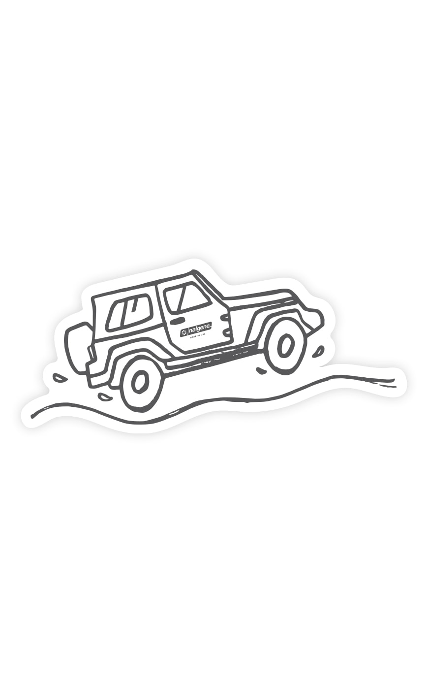 Nalgene product image: SUV Sticker B1 — SUV Sticker