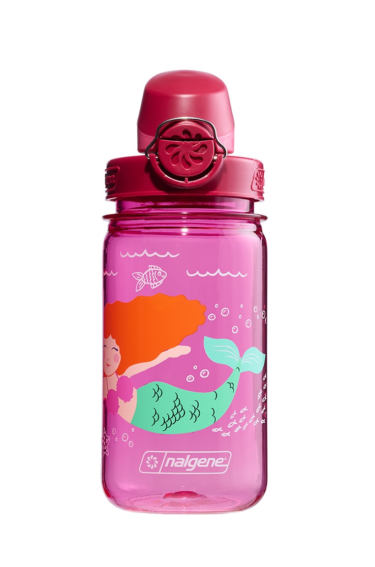 Nalgene product detail: 12oz On-The-Fly Kids Lock-Top Bottle with Graphics L2 — 12oz On-The-Fly Kids Lock-Top Bottle with Graphics