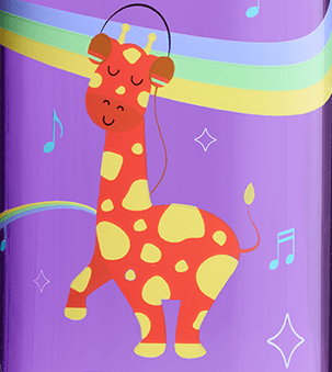 Nalgene product view: 12oz Kids Grip-N-Gulp with Graphics X0 — 12oz Kids Grip-N-Gulp with Graphics