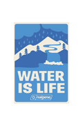 Nalgene product view: Water Is Life Sticker N3 — Water Is Life Sticker